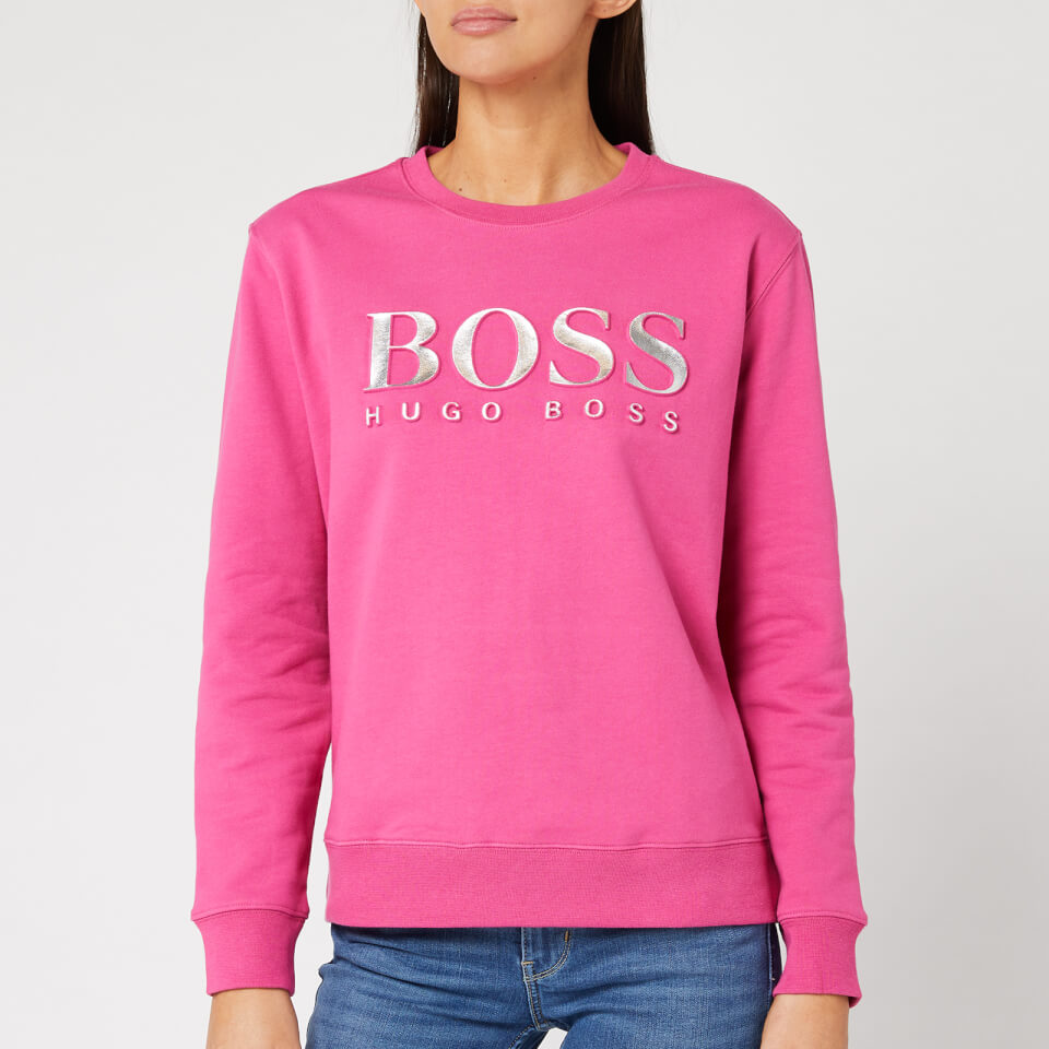 pink hugo boss sweatshirt