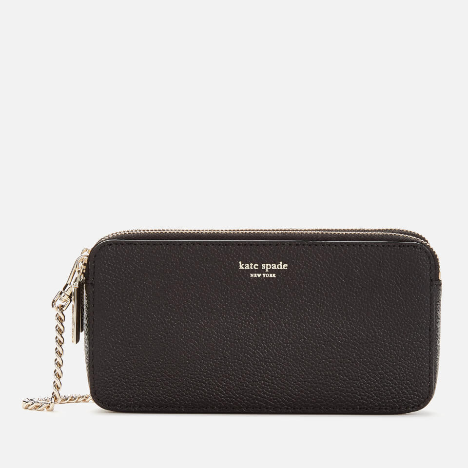 Kate Spade New York Women's Margaux Double Zip Mini Cross Body Bag Black