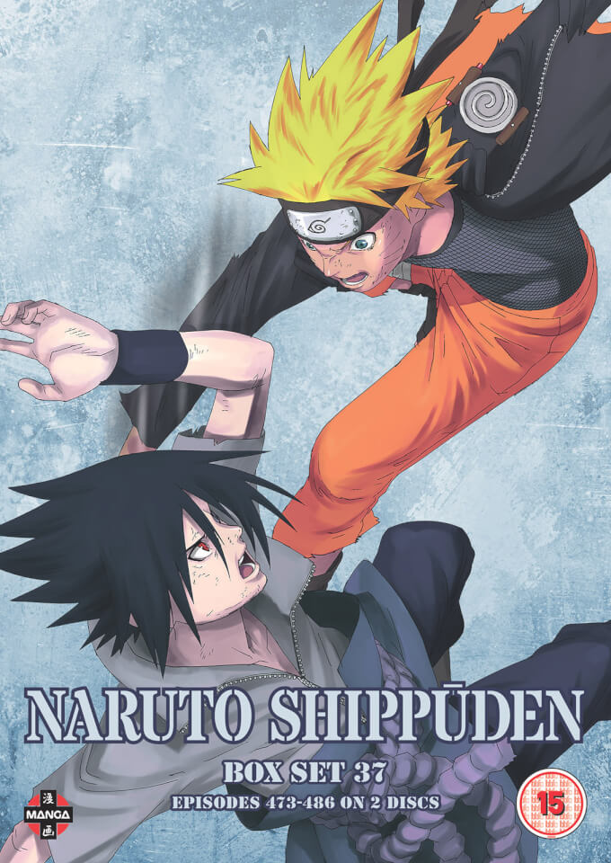Naruto Shippuden Box 37 (Episodes 473-486) DVD - Zavvi UK