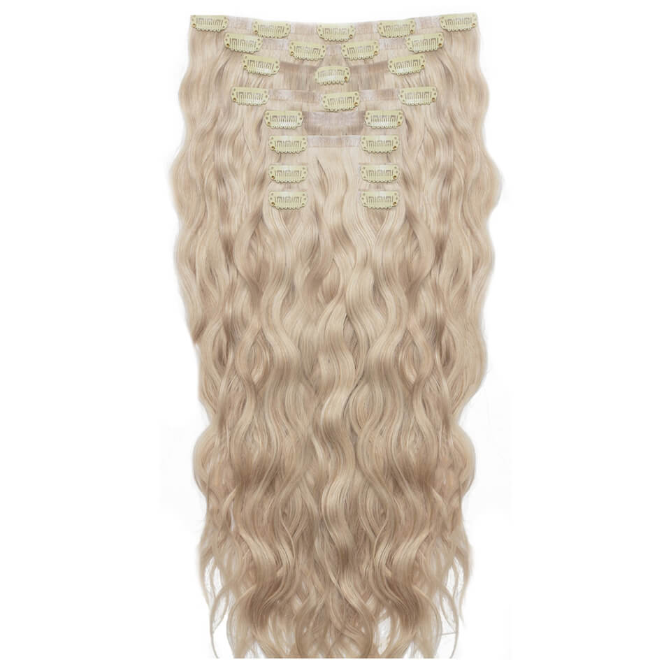 Beauty Works 22 Inch Beach Wave Double Hair Extension Set Various