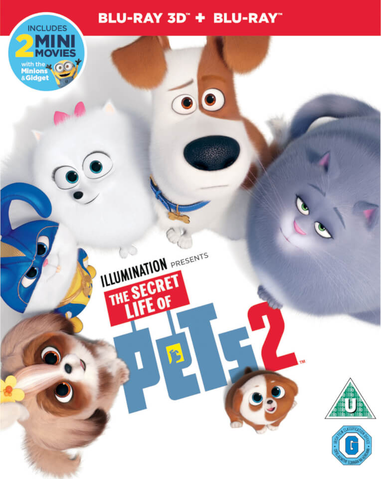 The Secret Life Of Pets 2 3d Includes 2d Blu Ray Blu Ray