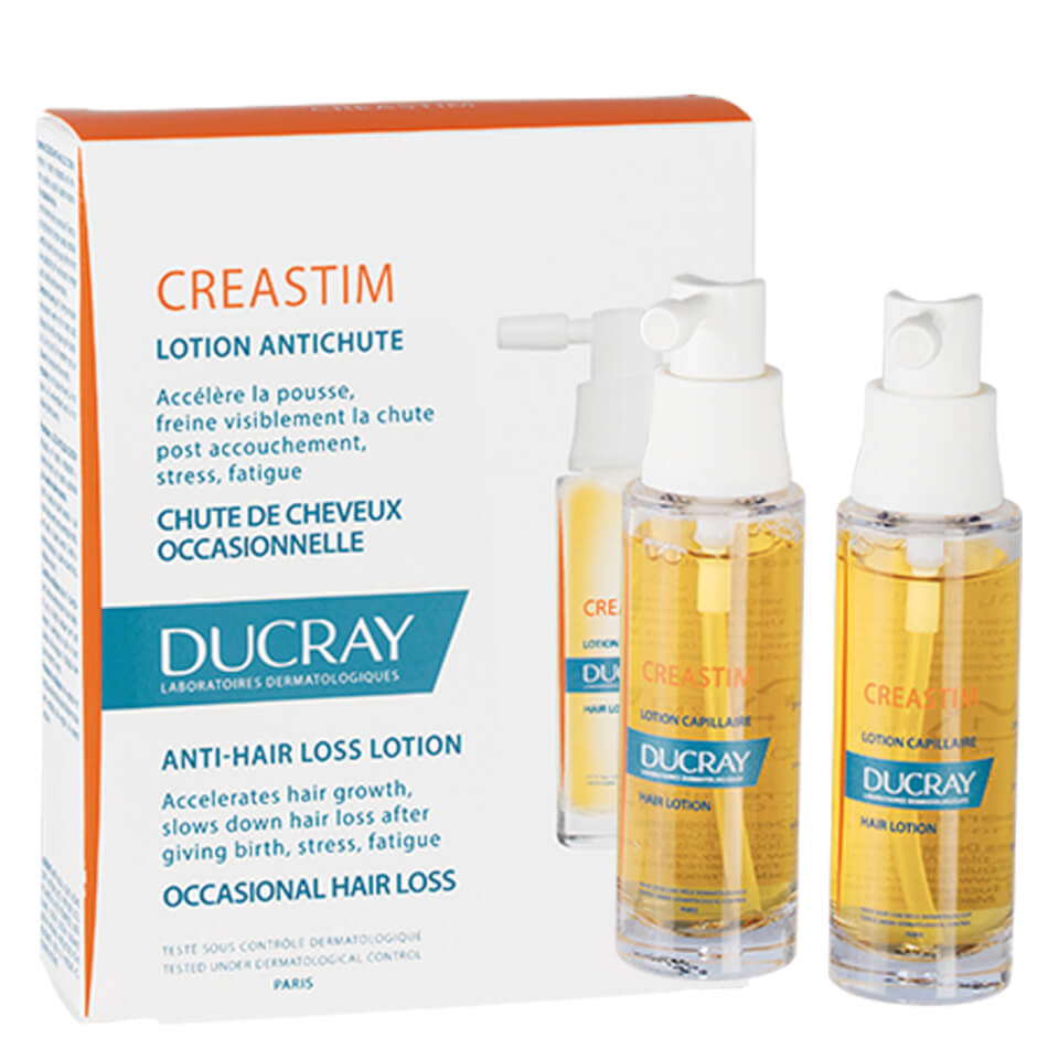 Ducray Creastim Hair Lotion Strengthening Treatment for Sudden Thinning Hair 2 x 1 oz SkinStore