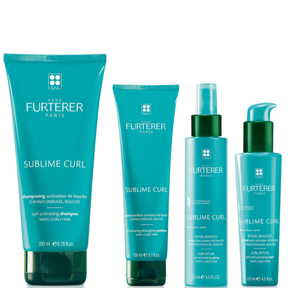Rene Furterer Sublime Curl Enhancing Set For Wavy And Curly Hair