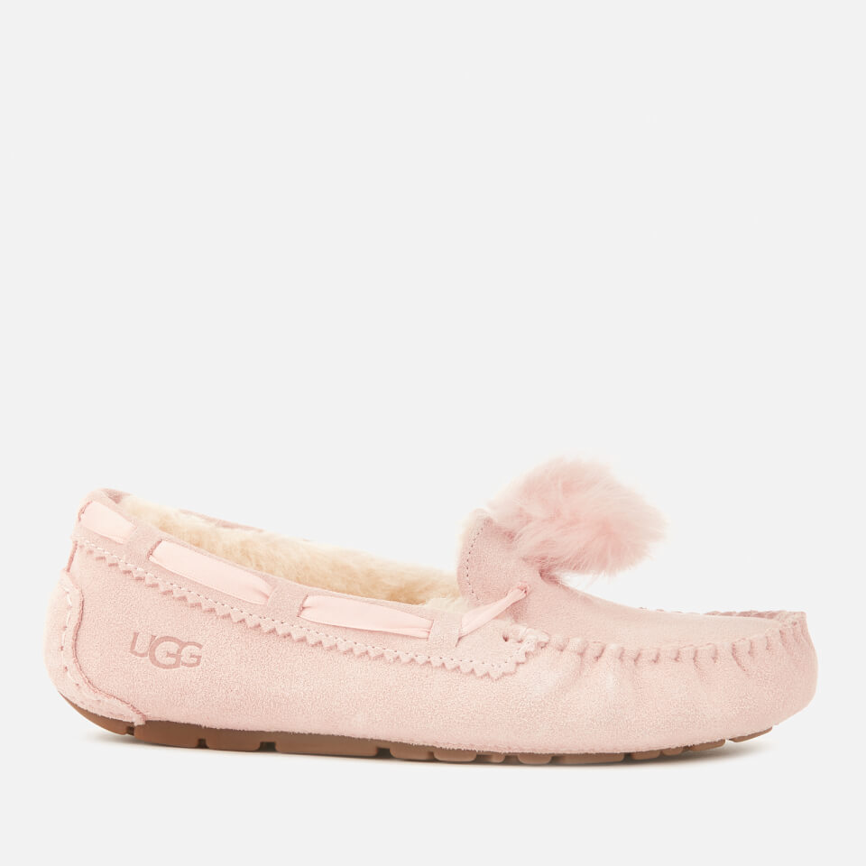 ugg pink pom pom slippers