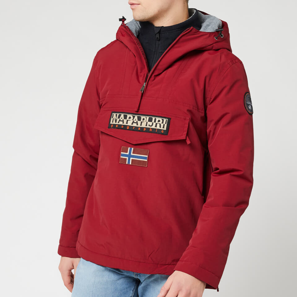 Napapijri Men's Rainforest Winter 1 Jacket - Red Clothing | TheHut.com