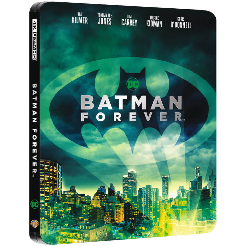 Batman Forever 4k Ultra Hd Zavvi Exclusive Steelbook Includes 2d Blu Ray Blu Ray Zavvi Uk