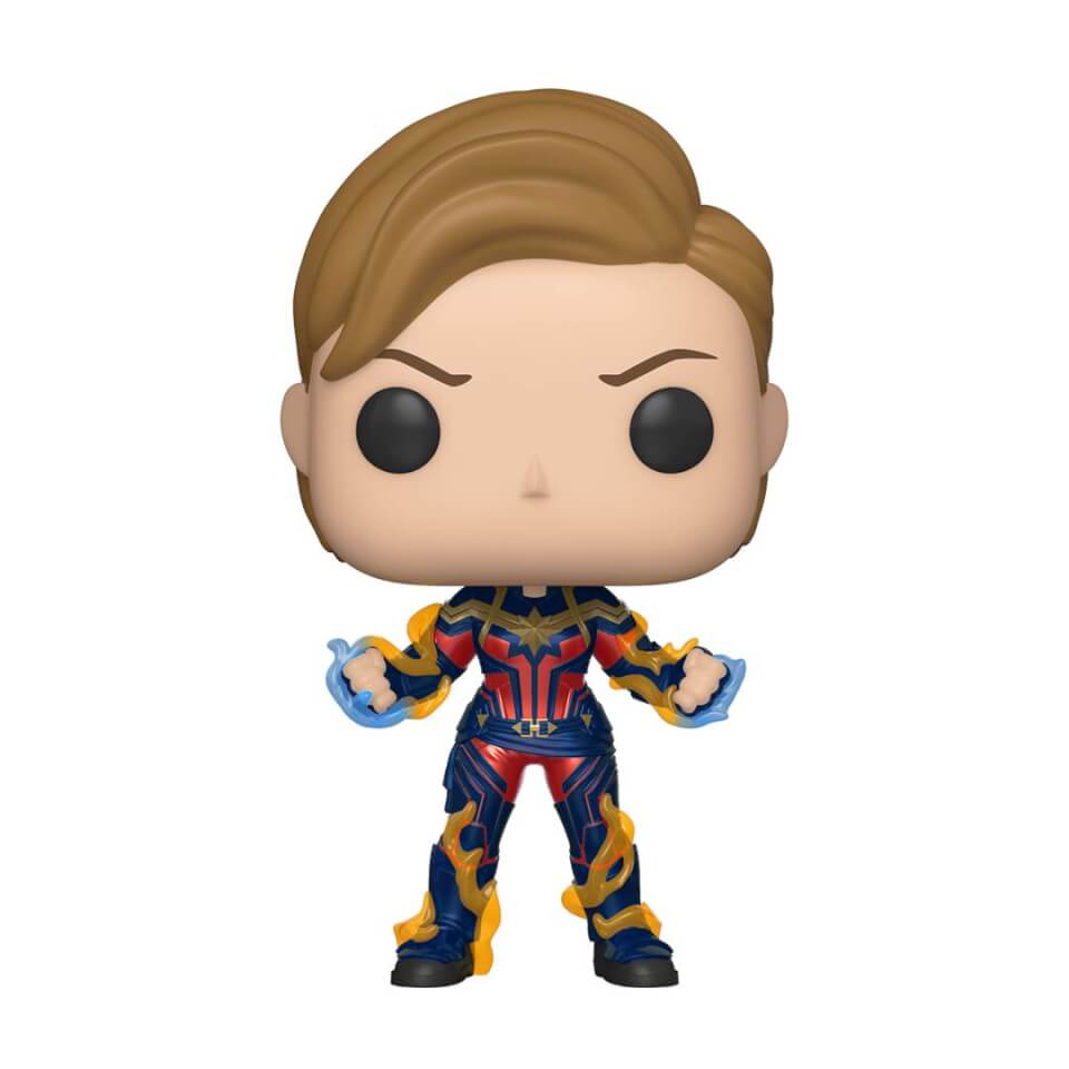 captain marvel tesseract funko pop