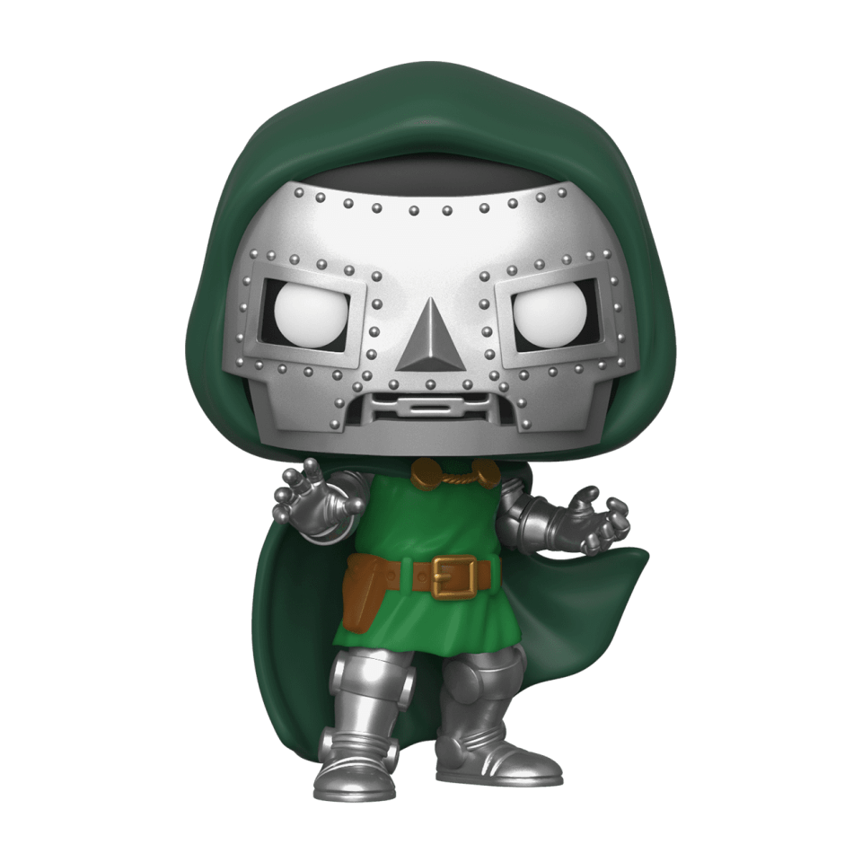 Marvel Fantastic Four Doctor Doom Funko Pop Vinyl Pop In A Box Uk