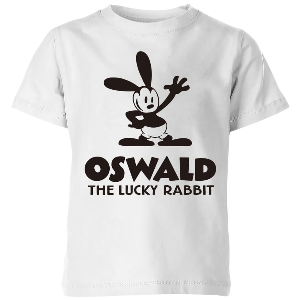 Disney Oswald The Lucky Rabbit Kids' T-Shirt - White Clothing - Zavvi UK