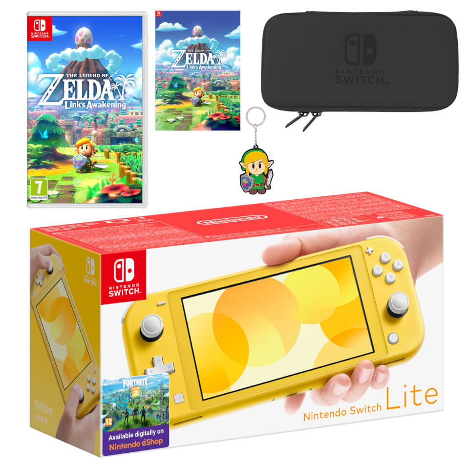 Nintendo Switch Lite (Yellow) The Legend of Zelda: Link's Awakening ...