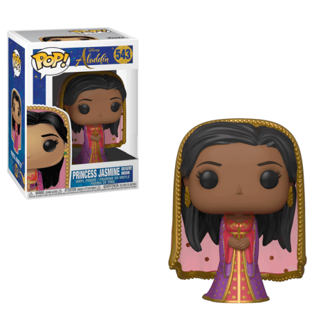 Vinyl Figure Aladdin Disney Funko Princess Jasmine Desert Moon Exclusive Pop