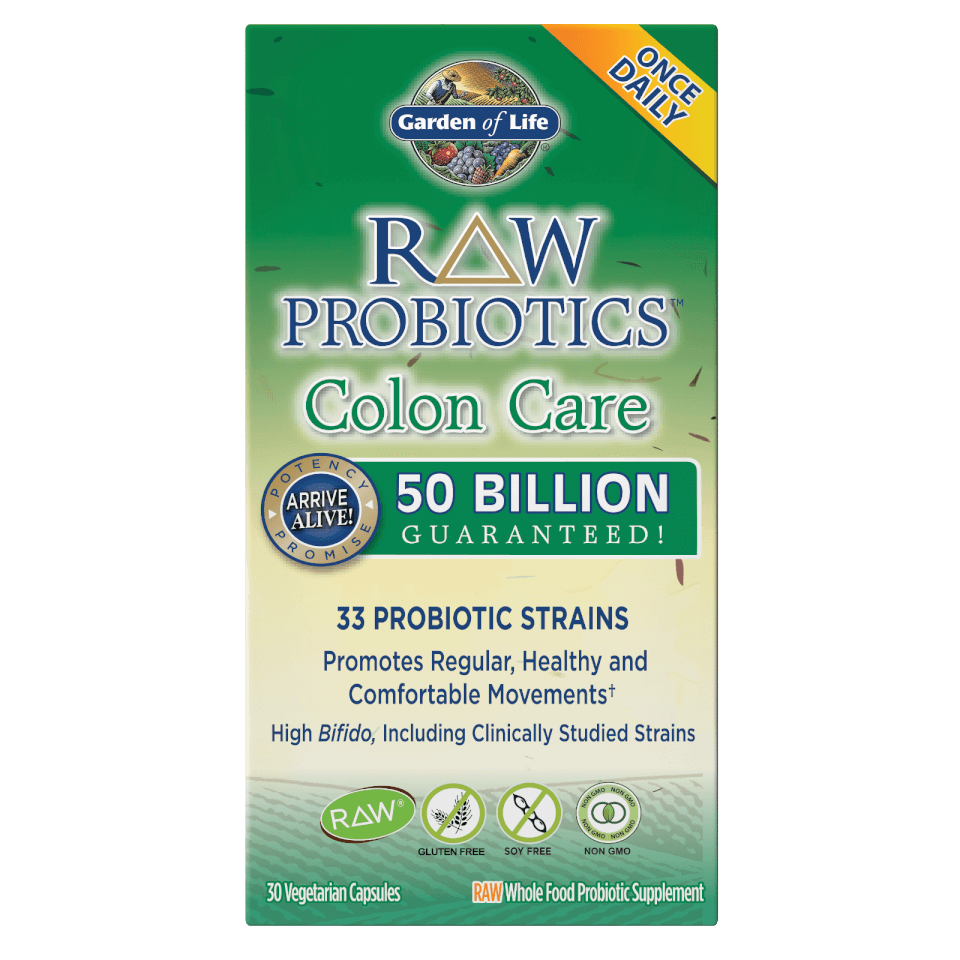 Raw Microbiome Darmverzorging 30 Capsules Garden Of Life Nl