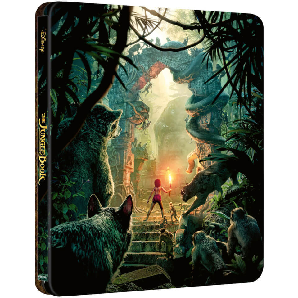 The Jungle Book Live Action Zavvi Exclusive 4k Ultra Hd