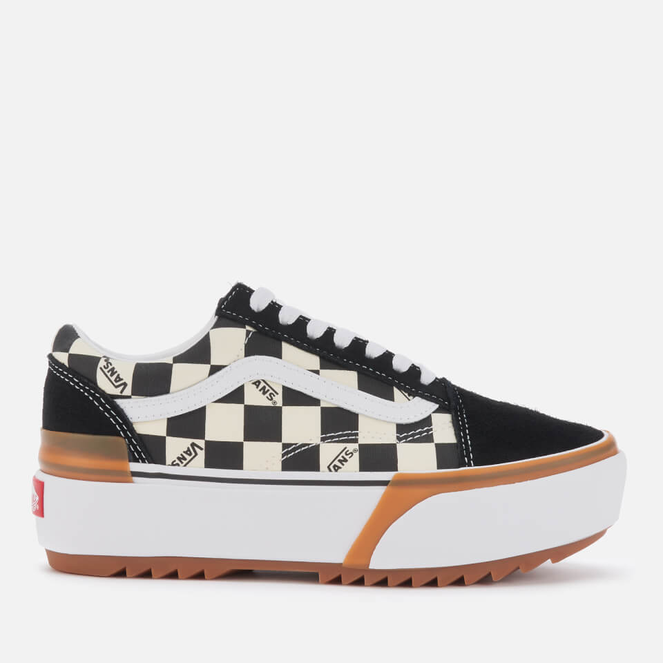 vans old skool stacked leather sneaker