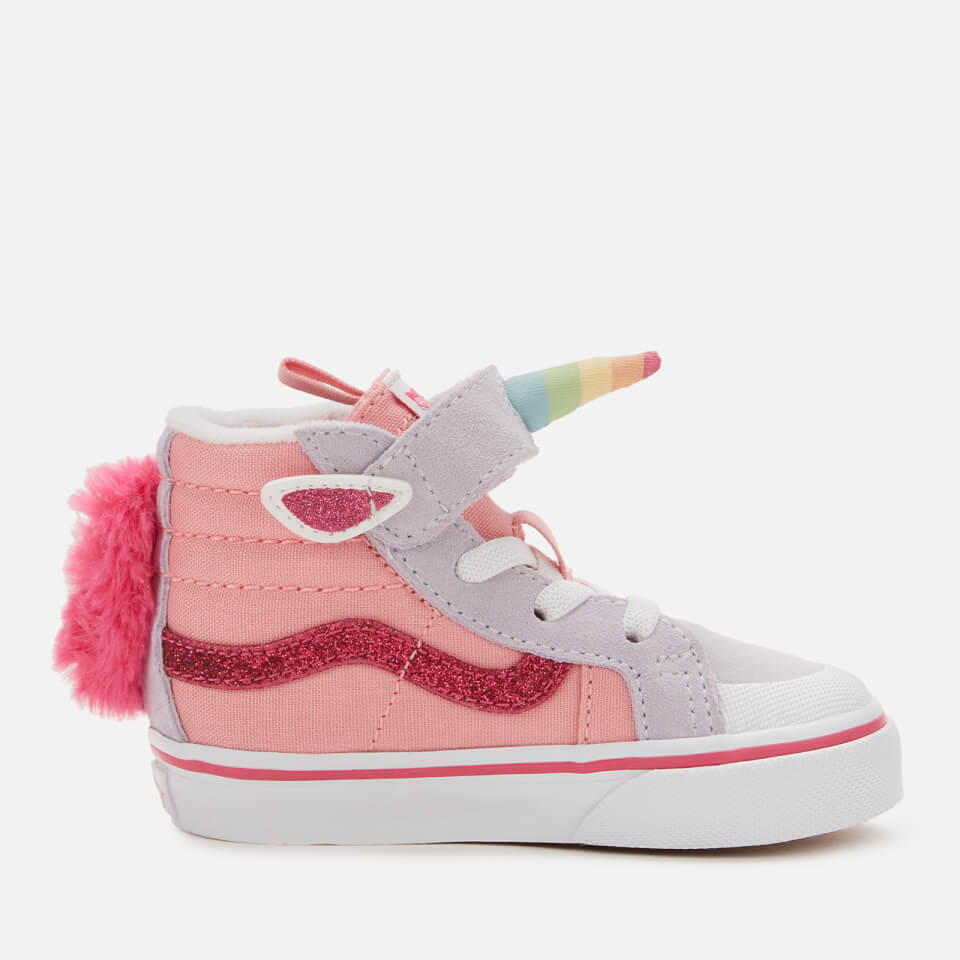 Vans Toddler�s Unicorn Sk8Hi Reissue Trainers Pink Vans Toddler�s Unicorn Sk8Hi Reissue Trainers Pink