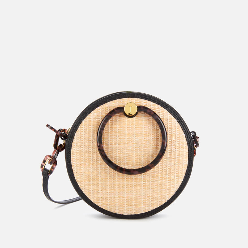 ted baker straw bag