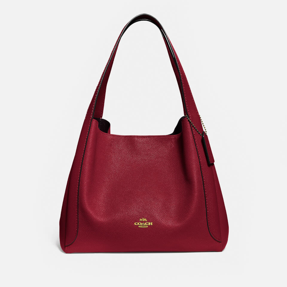 Coach Women's Hadley Hobo Bag - Deep Red - Free UK Delivery Available