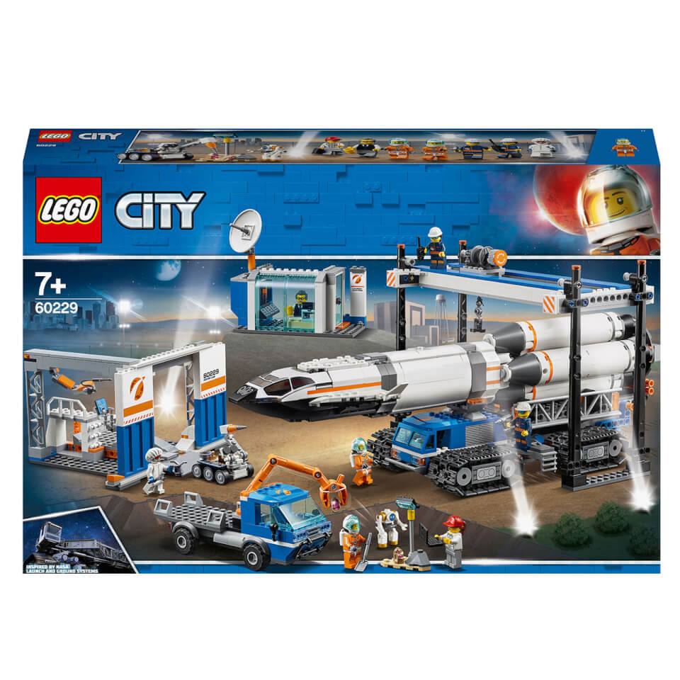 lego city rocket assembly & transport 60229