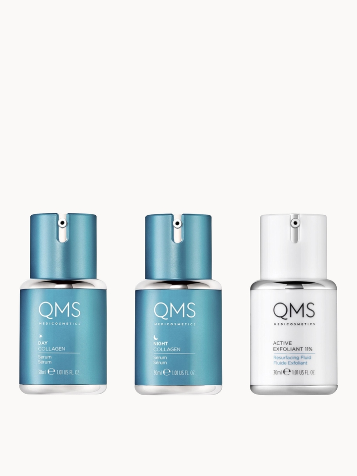 QMS Medicosmetics Collagen System 3 Step Routine Set