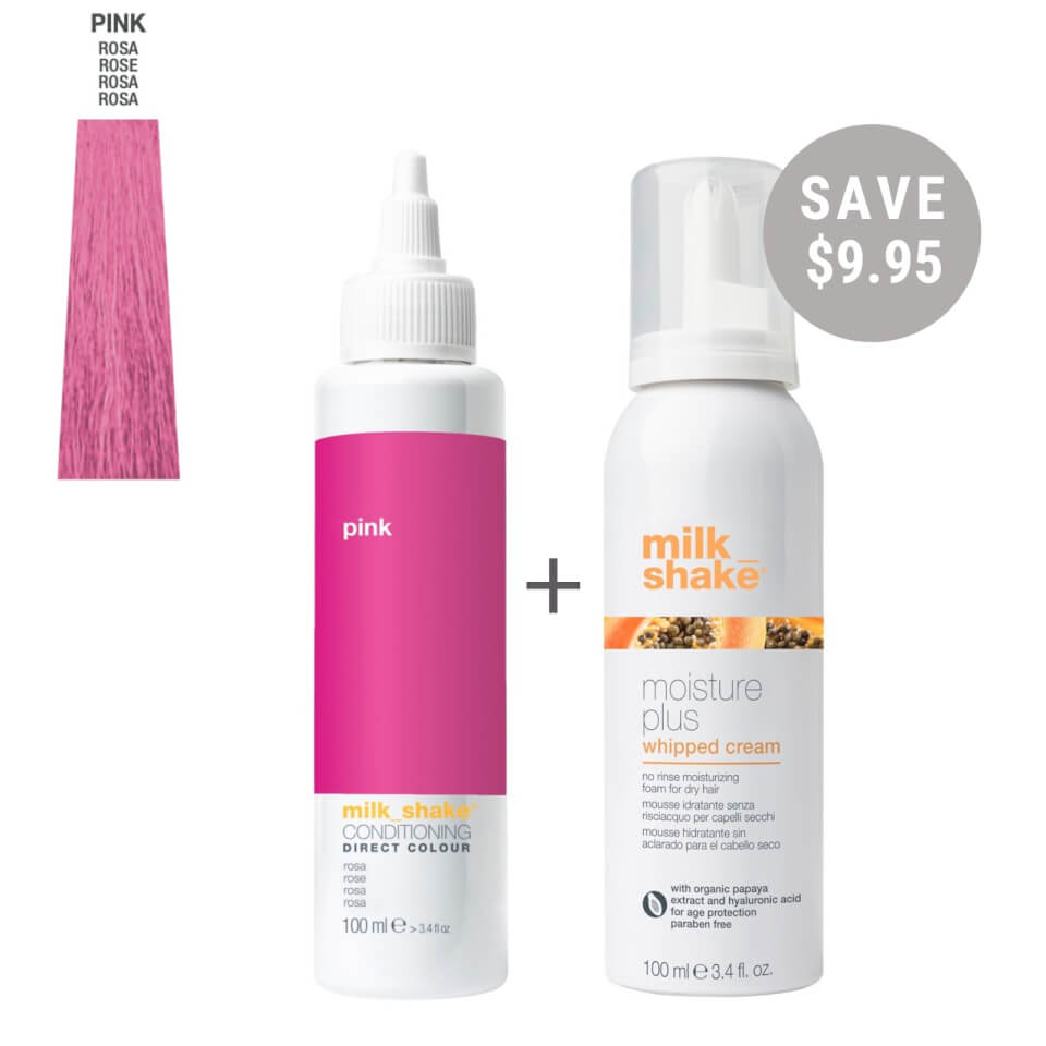 milk_shake Conditioning Direct Hair Colour Kit Pink LOOKFANTASTIC AU