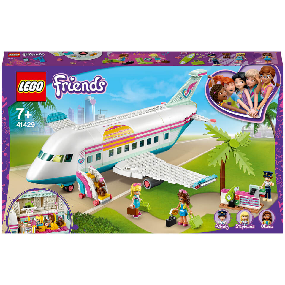 lego friends heartlake airplane