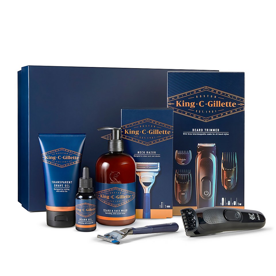 Ultimate Beard Care Kit Beard Grooming King C. Gillette