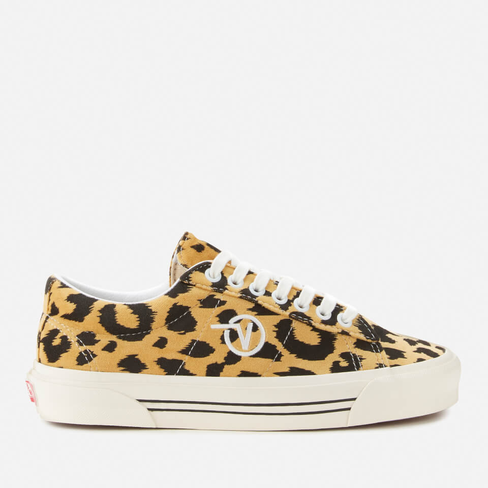 vans anaheim sid dx trainers in leopard