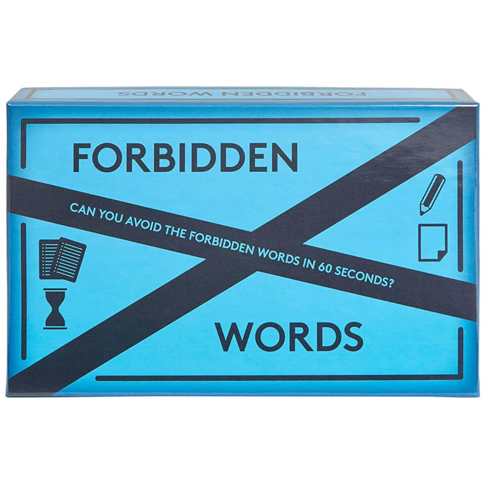 Forbidden Words Game Toys Zavvi UK