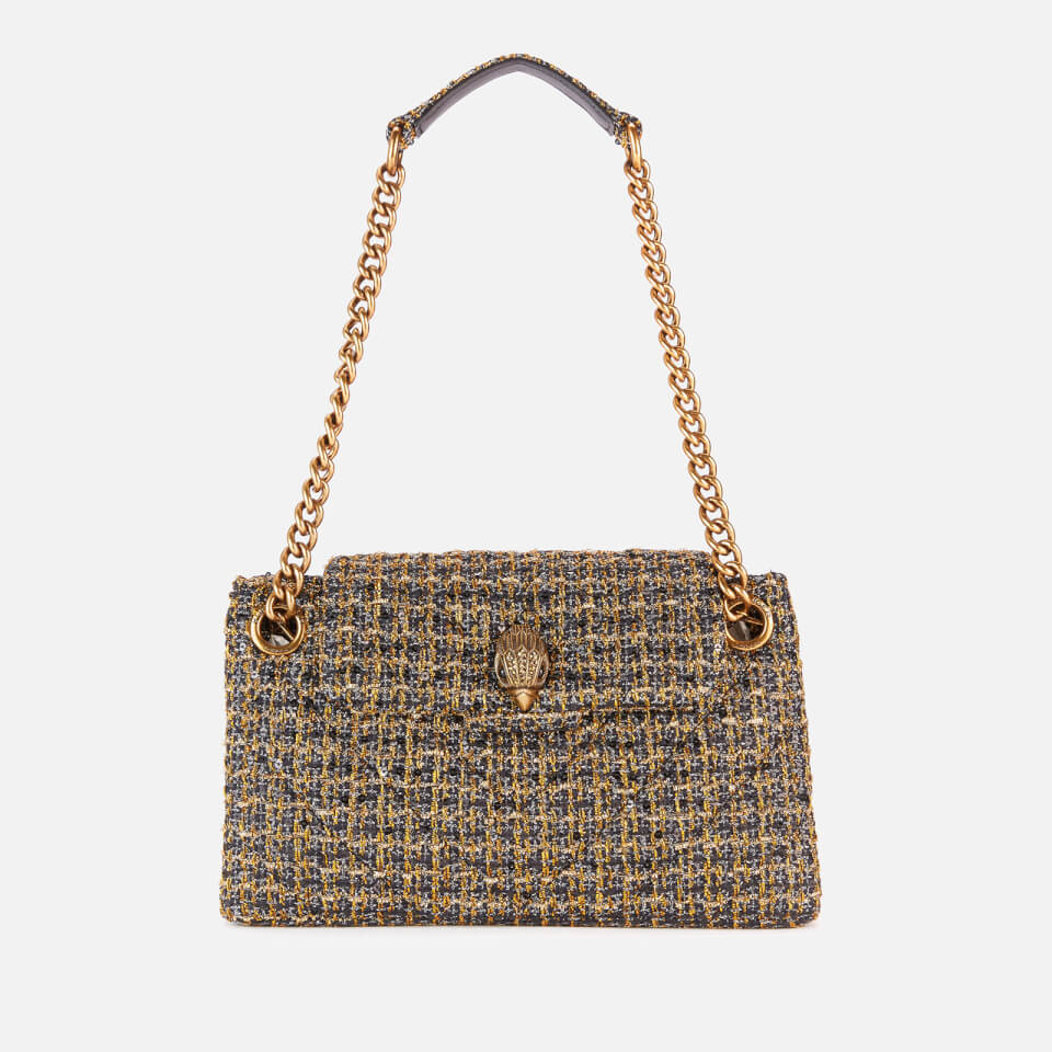 Kurt Geiger London Women's Kensington Shoulder Bag Gold Comb