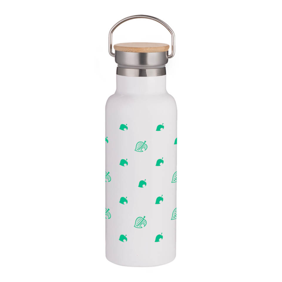 Leaf Water Bottle Animal Crossing New Horizons Pastel Collection