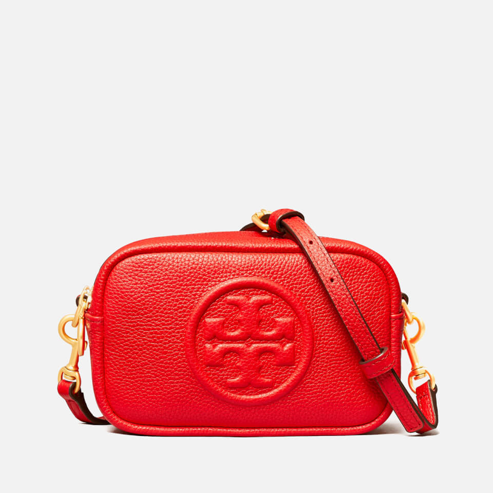 tory burch perry bombe mini bag red