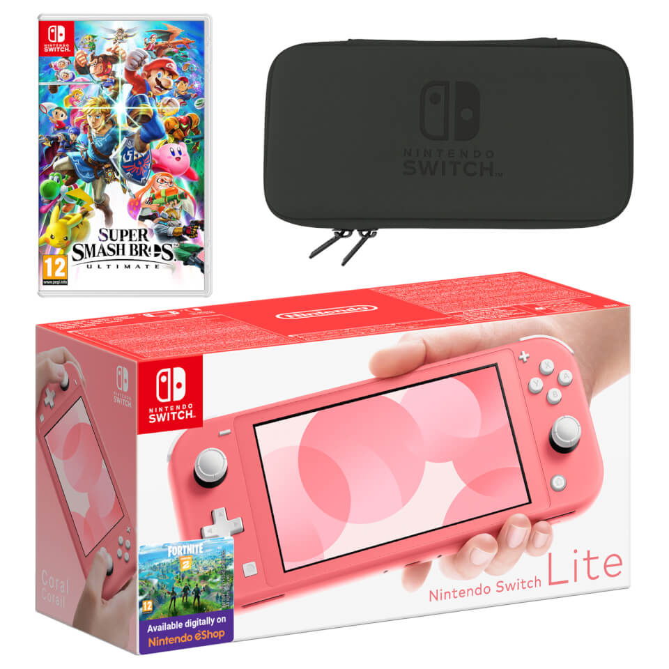 super smash bros switch lite