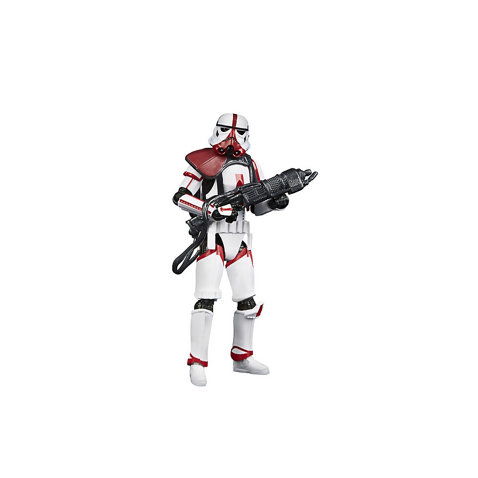 Hasbro Star Wars The Vintage Collection Incinerator Trooper 3 75 Inch Scale The Mandalorian Figure Merchandise Zavvi Uk