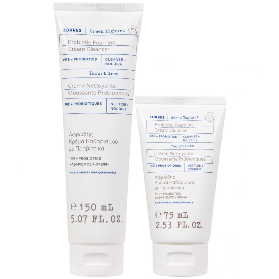 Korres by Korres Greek Yoghurt Foaming Cream Cleanser 5.07 OZ for WOMEN