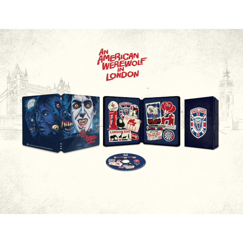An American Werewolf In London Zavvi Exclusive Blu Ray Steelbook Blu Ray Zavvi Uk