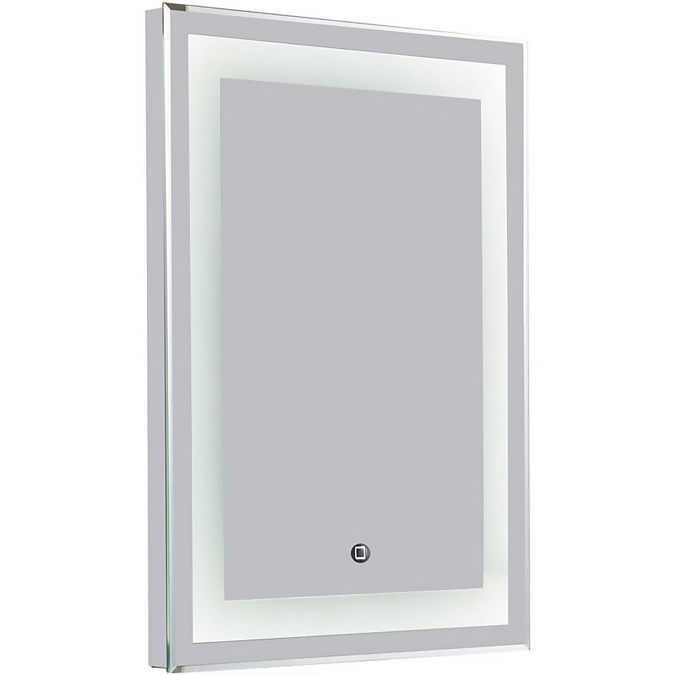 Croydex Rookley Illuminated Bathroom Mirror Homebase