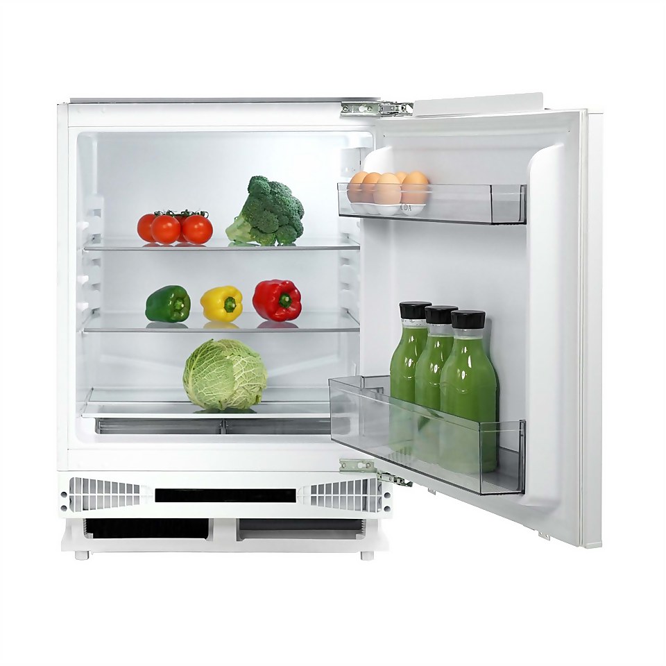 CDA FW224 Integrated Under Counter Larder Fridge 60cm White Homebase