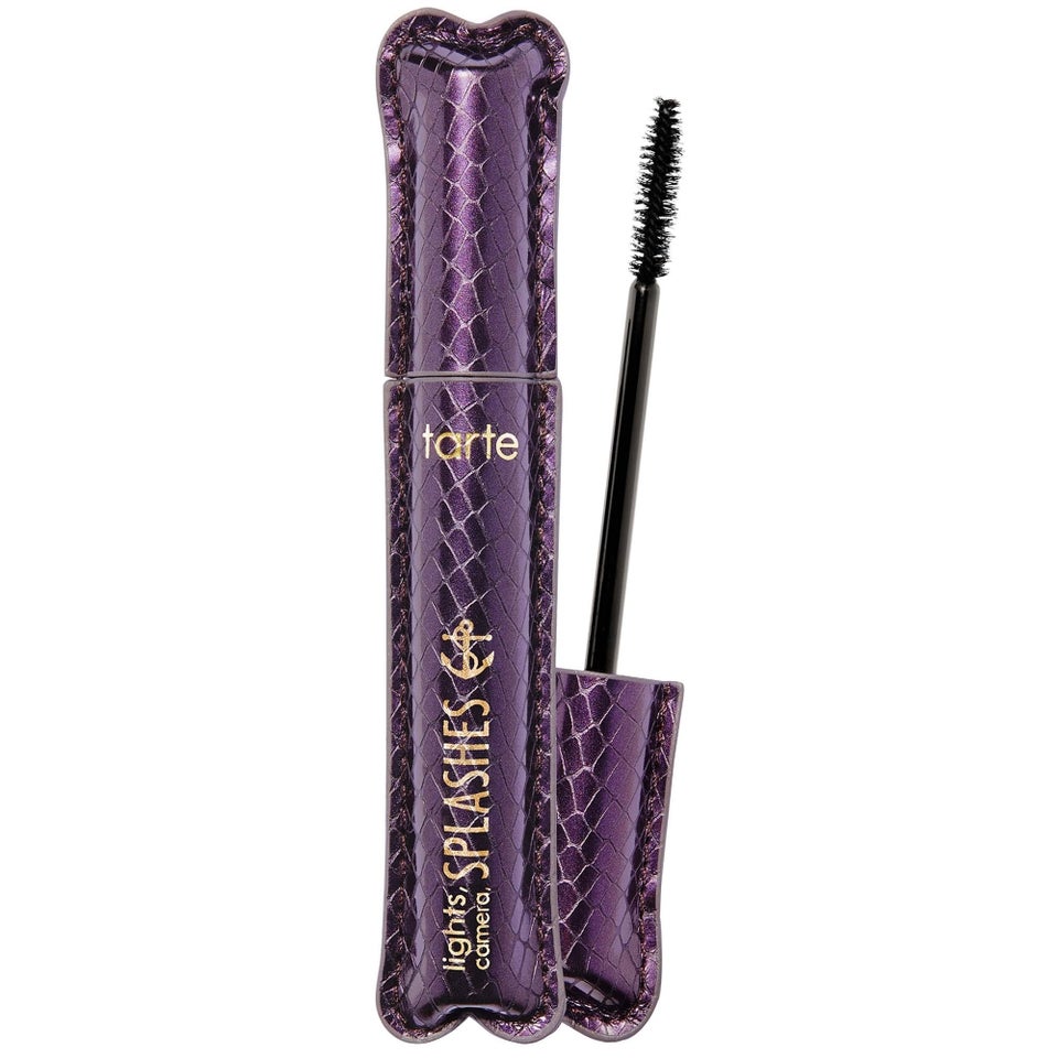 tarte lights, camera, splashes 4-in-1 volumizing waterproof mascara Black 0.24 oz/ 7 mL