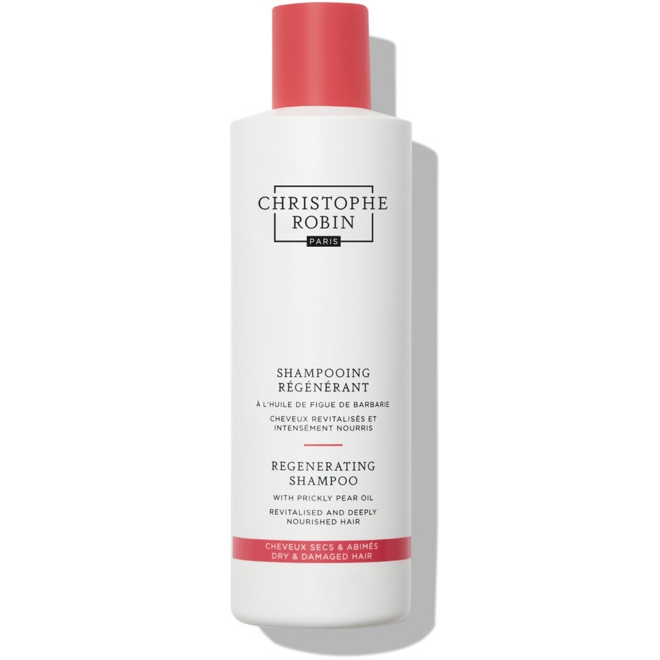 Christophe Robin Regenerating Shampoo With Prickly Pear Oil 250ml