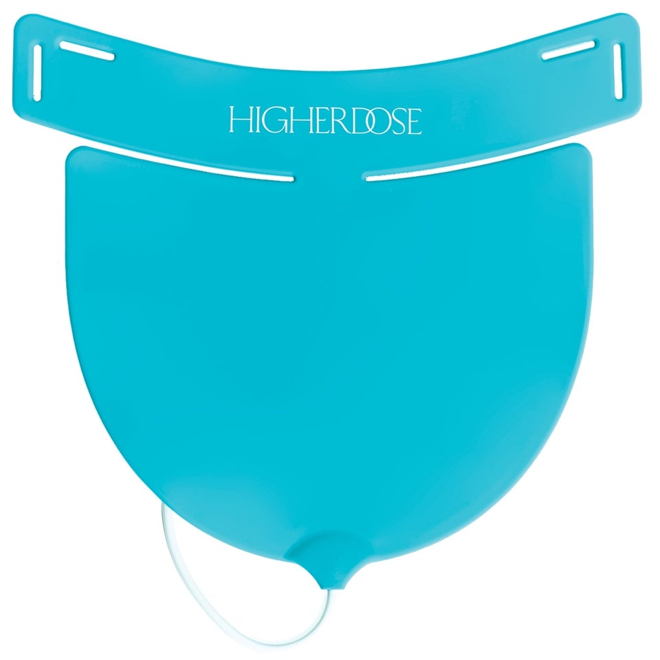 HigherDOSE Red Light Neck Enhancer Mask for Fine Lines and Improved Texture