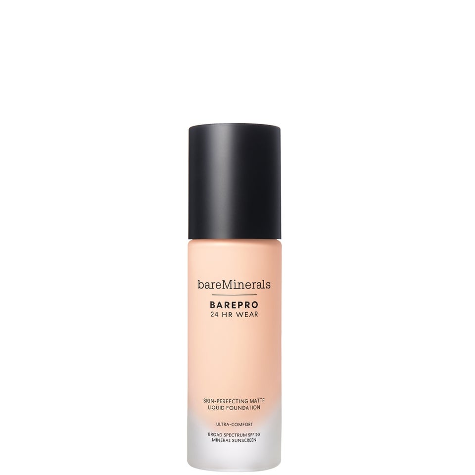 bareMinerals BAREPRO 24 Hour Matte Liquid Foundation Mineral SPF 20 (Various Shades) - Fair 10 Neutral