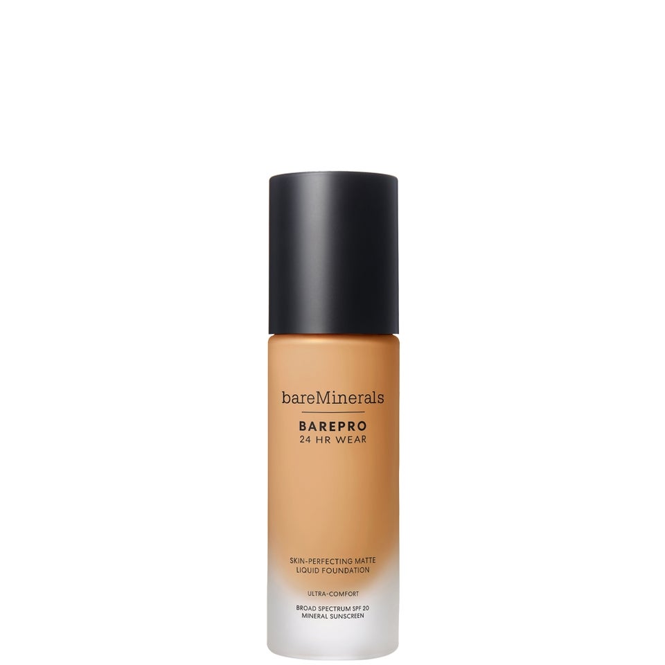 bareMinerals BAREPRO 24 Hour Matte Liquid Foundation Mineral SPF 20 (Various Shades) - Med. 35 Warm