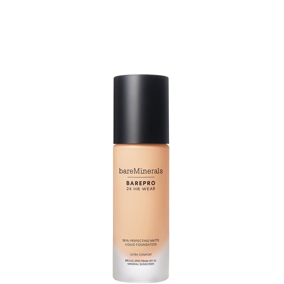 bareMinerals BAREPRO 24 Hour Matte Liquid Foundation Mineral SPF 20 (Various Shades) - Fair 15 Neutral