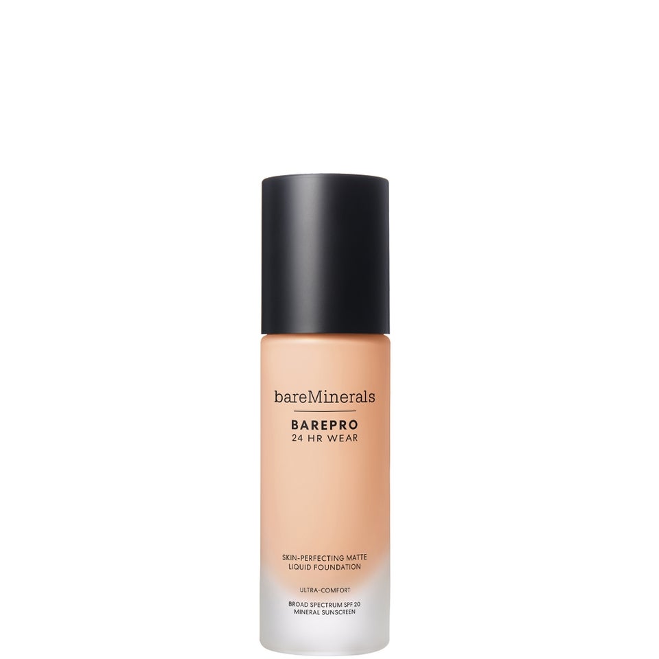 bareMinerals BAREPRO 24 Hour Matte Liquid Foundation Mineral SPF 20 (Various Shades) - Fair 17 Neutral