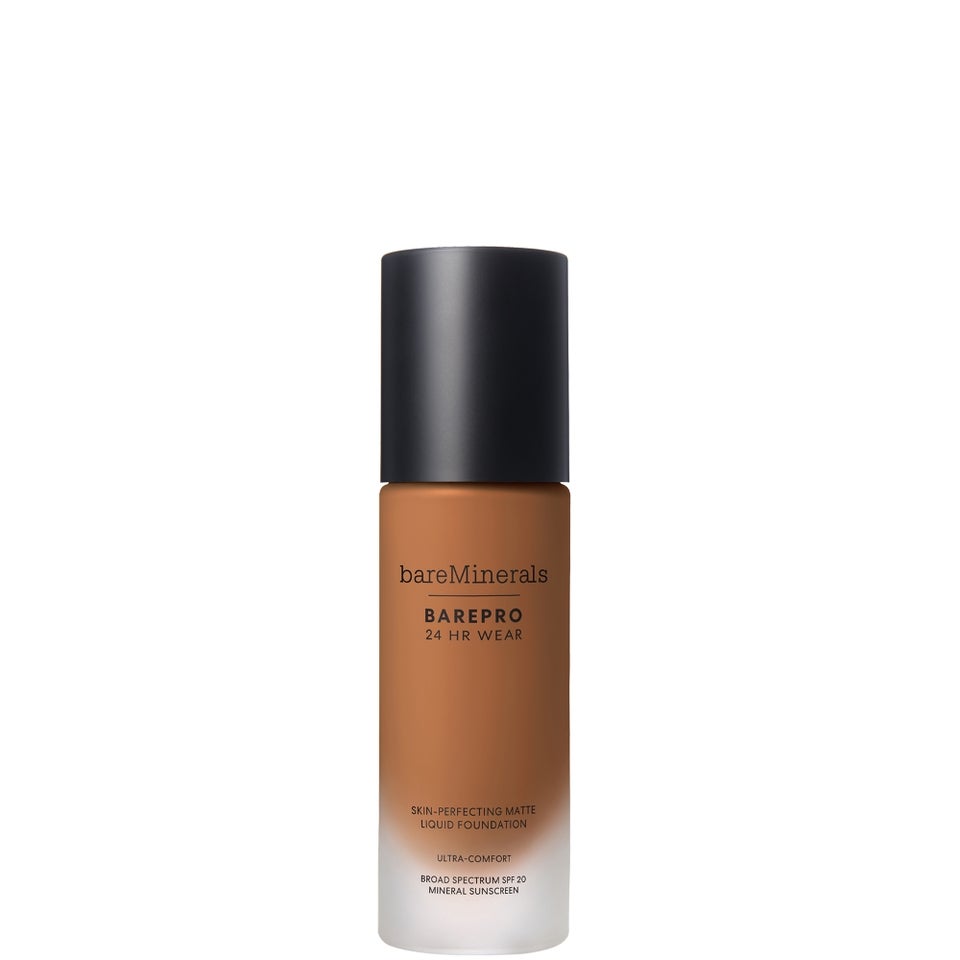 bareMinerals BAREPRO 24 Hour Matte Liquid Foundation Mineral SPF 20 (Various Shades) - Deep 51 Neutral