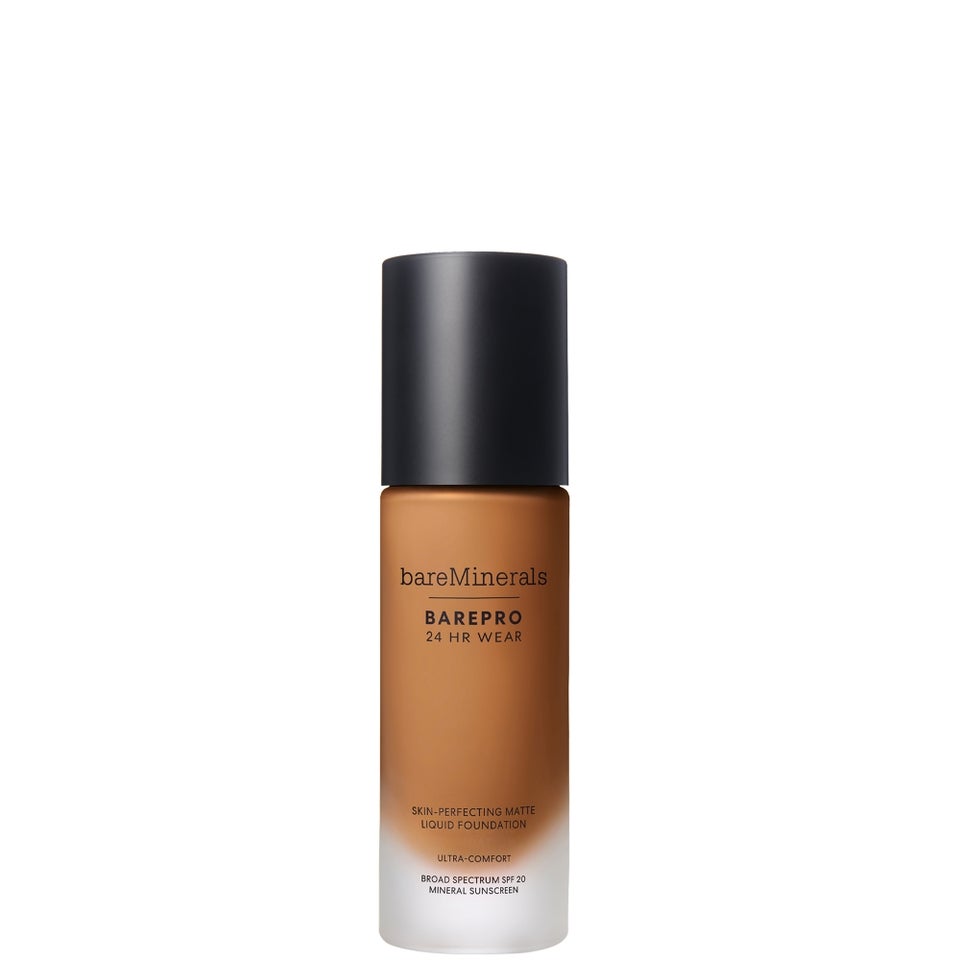 bareMinerals BAREPRO 24 Hour Matte Liquid Foundation Mineral SPF 20 (Various Shades) - Deep 51 Warm