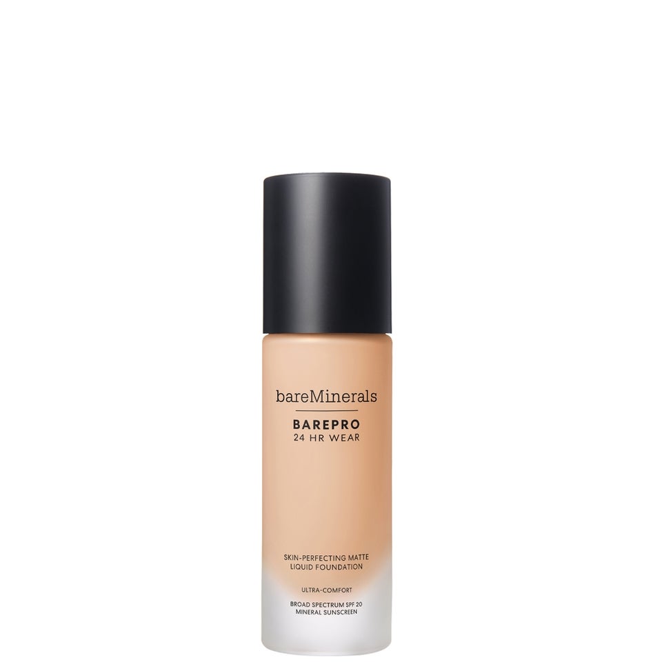 bareMinerals BAREPRO 24 Hour Matte Liquid Foundation Mineral SPF 20 (Various Shades) - Light 27 Cool