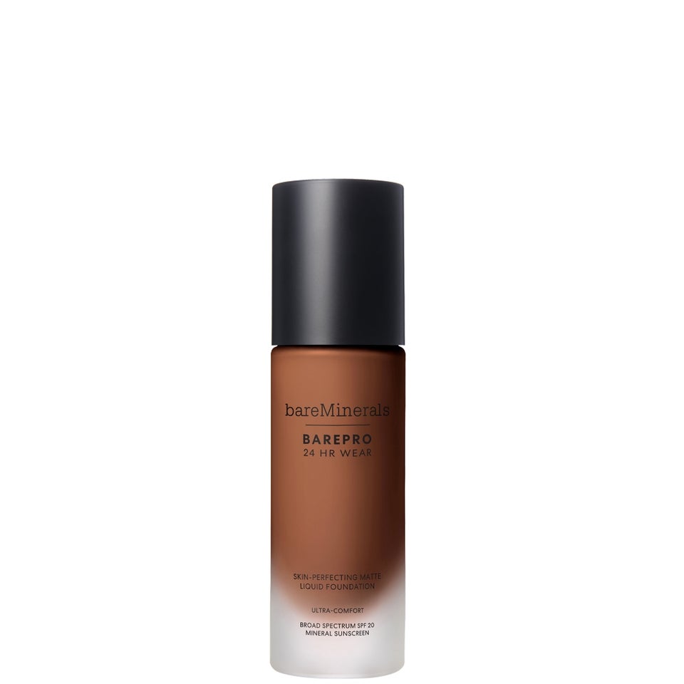 bareMinerals BAREPRO 24 Hour Matte Liquid Foundation Mineral SPF 20 (Various Shades) - Deep 56 Cool