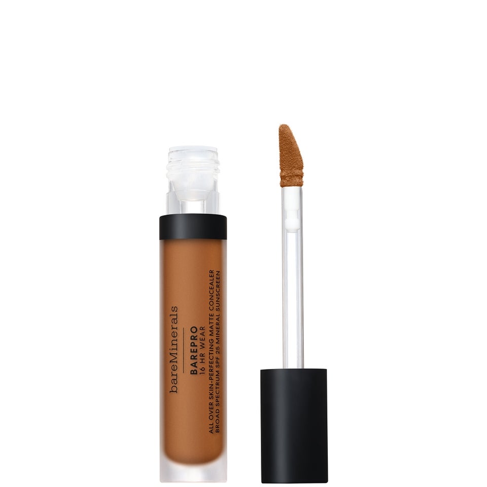 bareMinerals BAREPRO 16H All Over Skin-Perfecting Matte Concealer Mineral SPF 25 (Various Shades) - Medium Deep 450 Warm