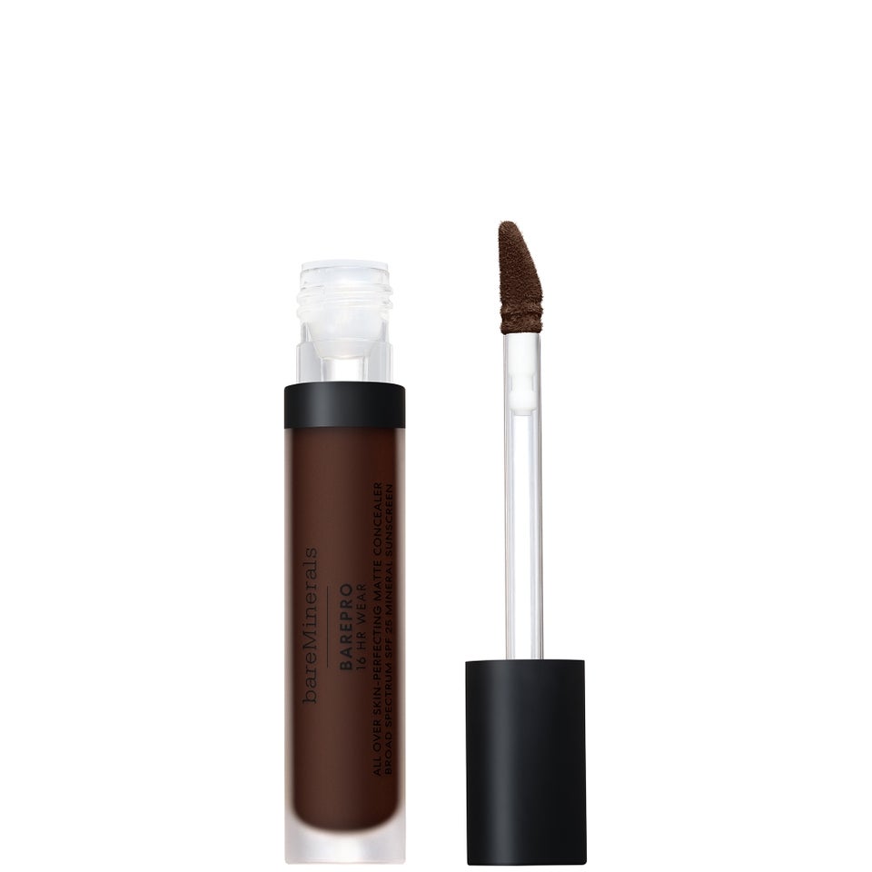 bareMinerals BAREPRO 16H All Over Skin-Perfecting Matte Concealer Mineral SPF 25 (Various Shades) - Deep 600 Cool